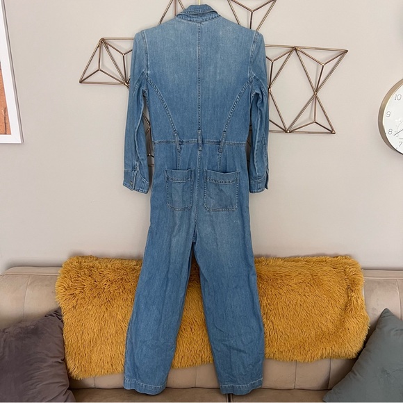 Madewell Denim Long-sleeved Jumper, Size XXS - Picture 6 of 8